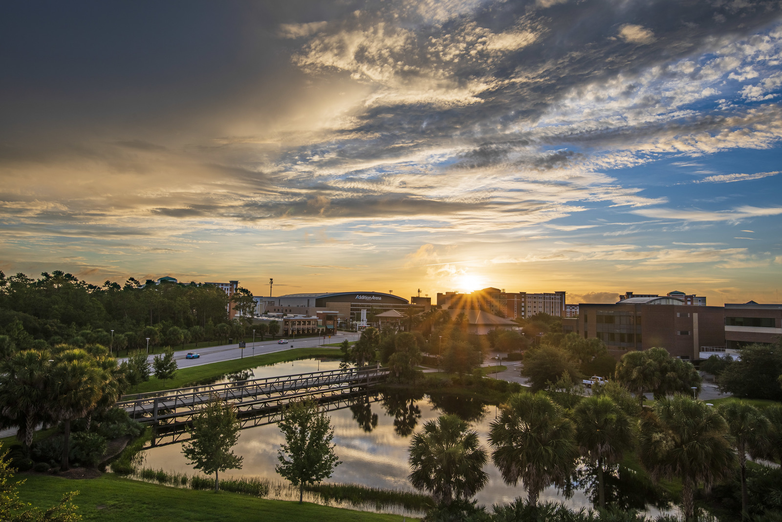 Sunrise over UCF